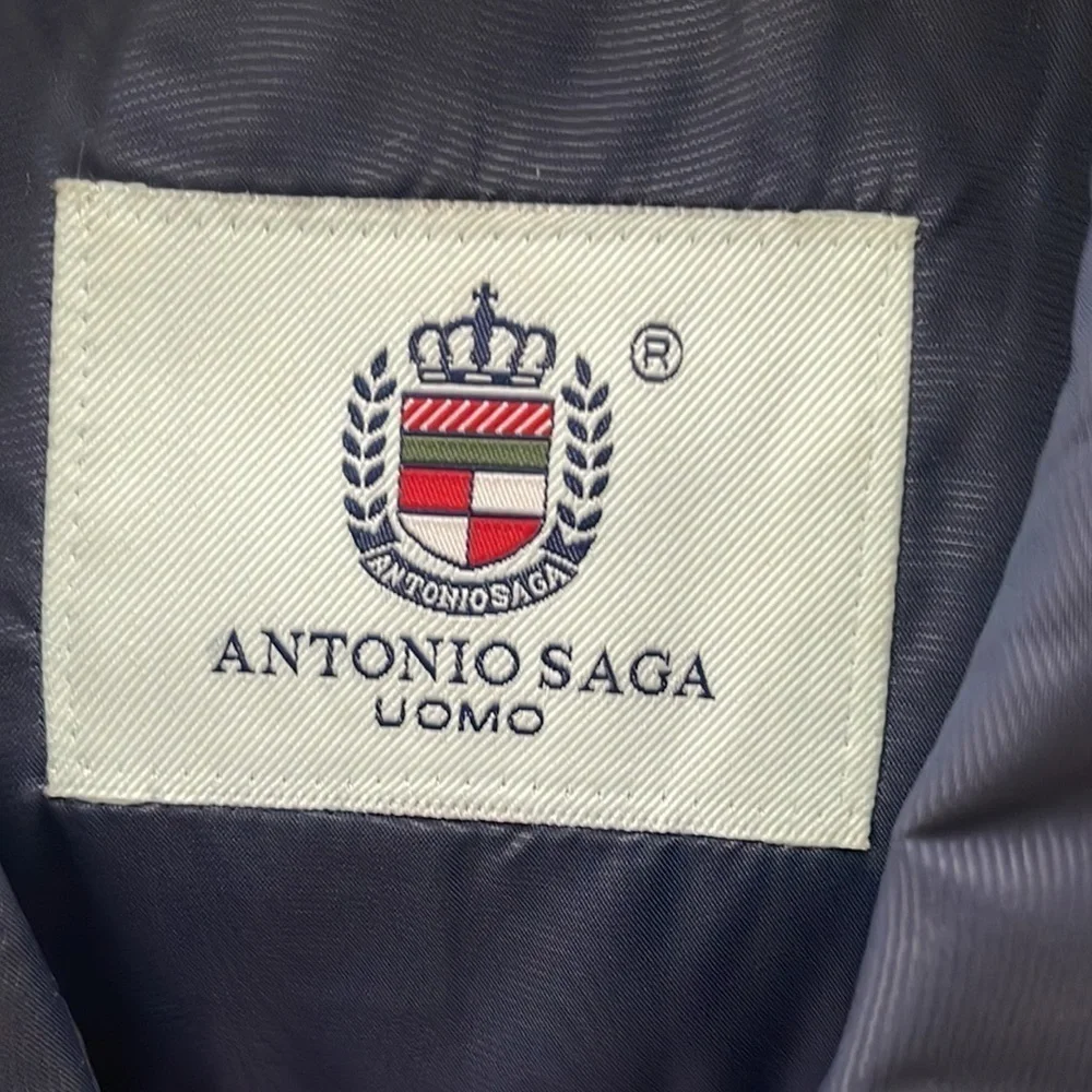 🆕 ANTONIO SAGA Uomo Jacket Size Large